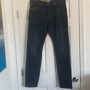 Label Of Graded Goods by H&M Denim Jeans Slim Fit Size 34